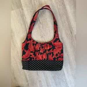 Hand-made Cotton Hand Bag with Koi Fish Design